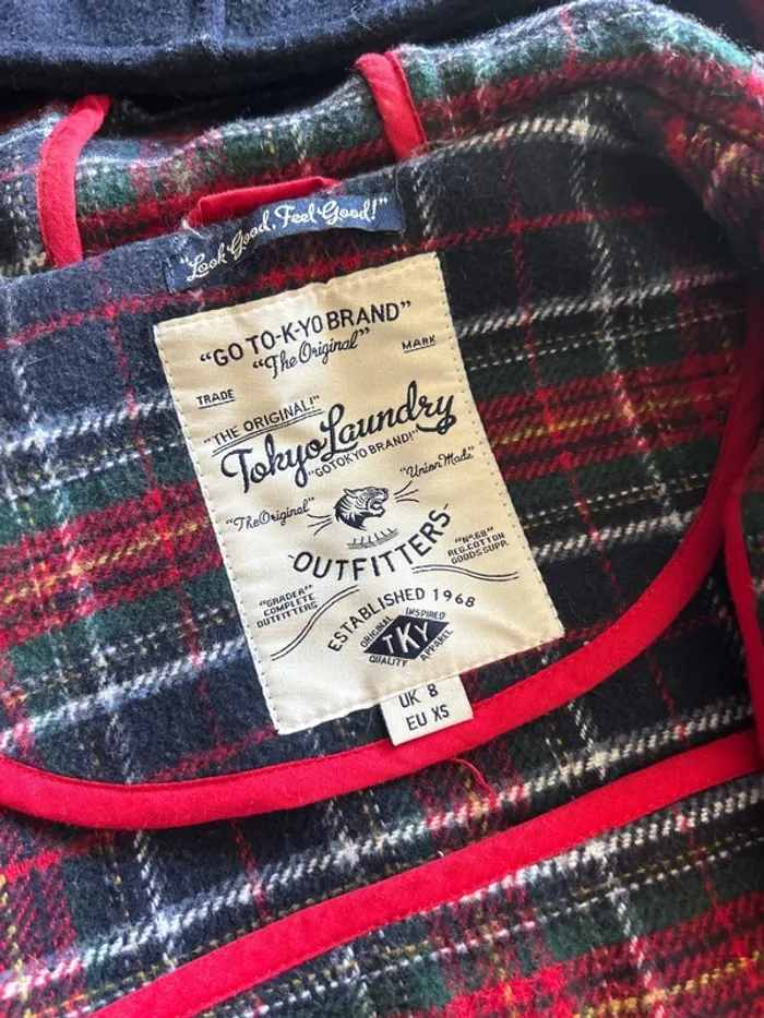 Duffle coat à capuche femme, taille XS - photo numéro 2