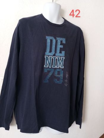 Tee shirt manches longues homme 42