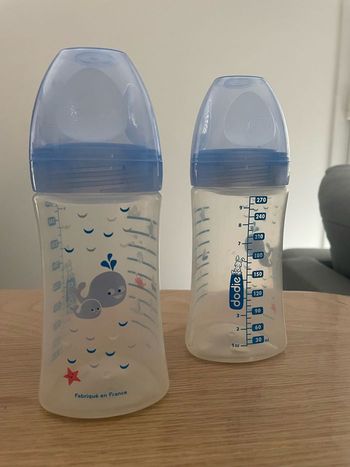 Lot 2 biberons dodie 270ml