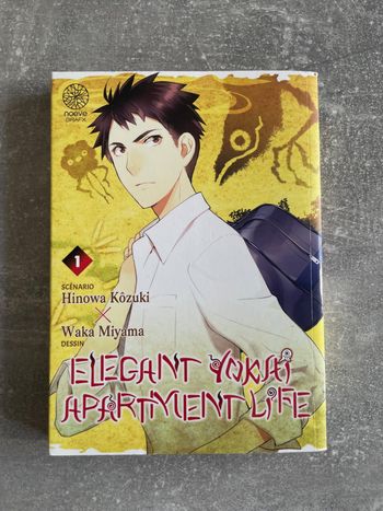 Manga Elegant Yokai apartment life, tome 1 en français.