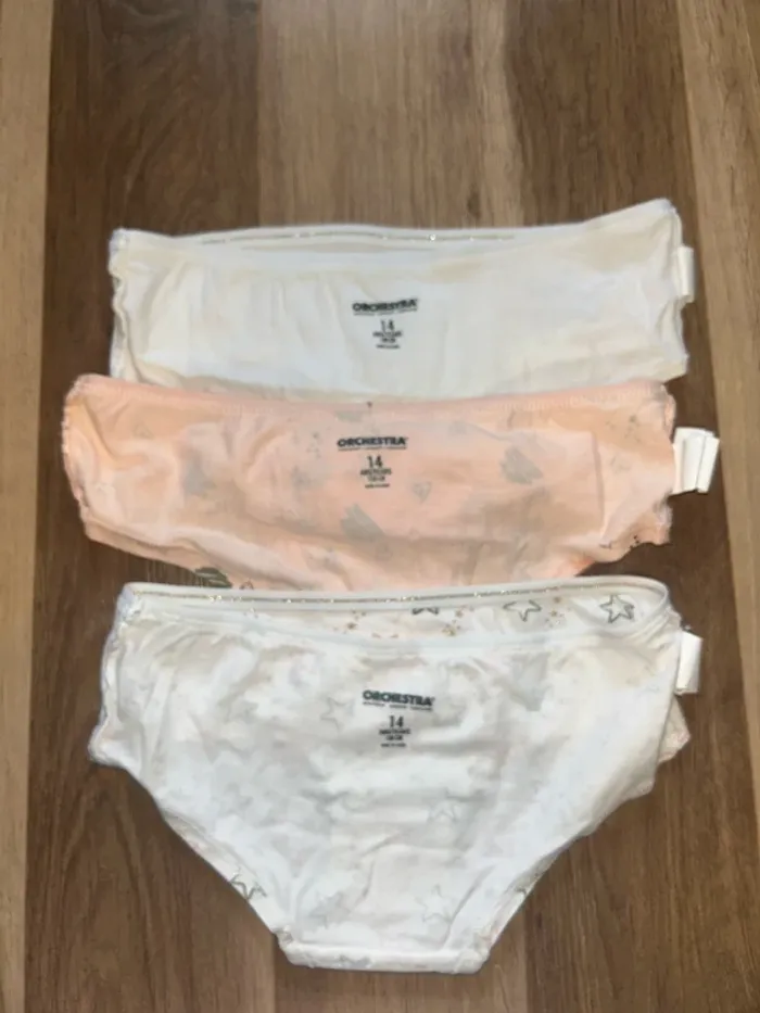 Lot de 3 culottes shorty 14 ans orchestra - photo numéro 3