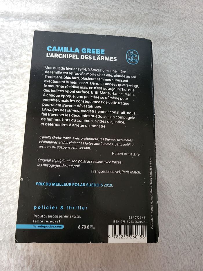 Lot de 3 livres policier - thriller - agatha christie - antoine renand - photo numéro 10