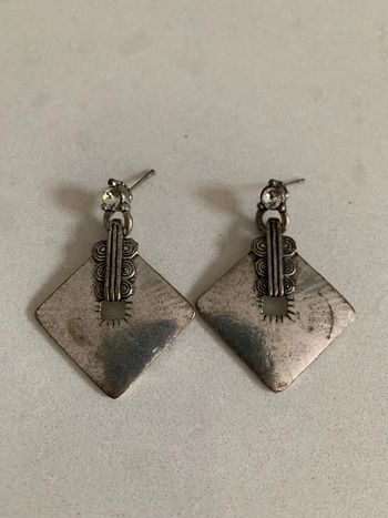 Boucles d’oreilles en acier inoxydable