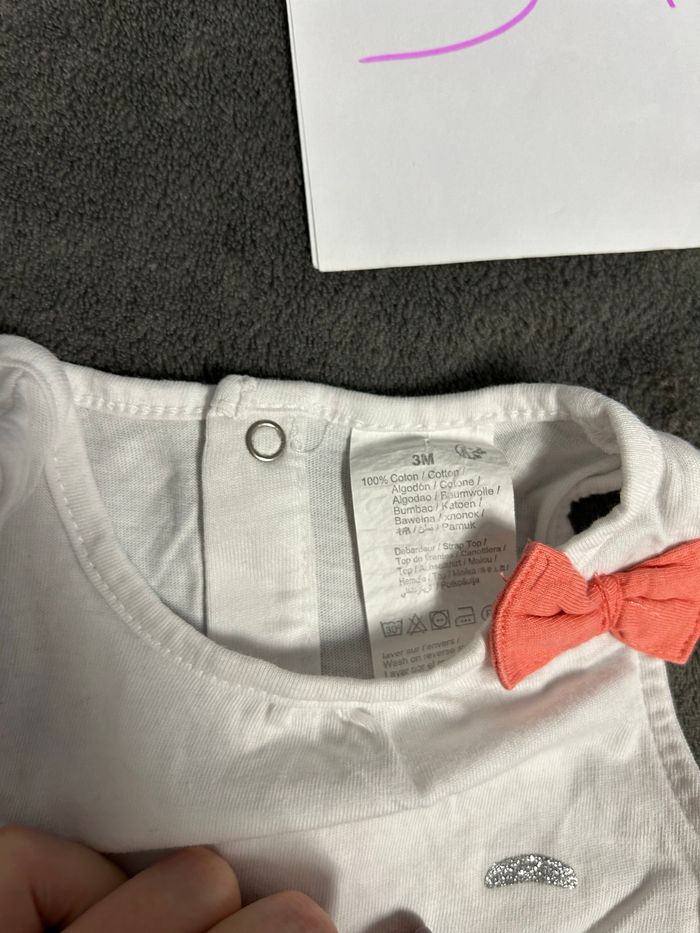 T-shirt été 3 mois - photo numéro 3