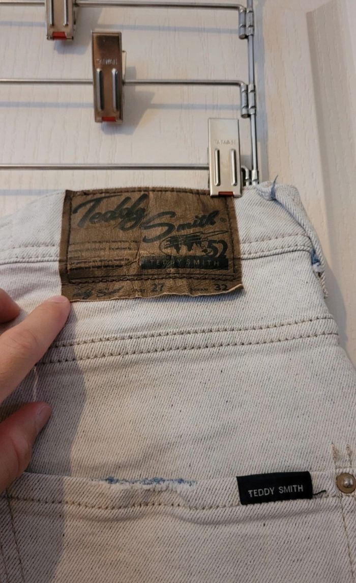 Jean blanc Teddy Smith - photo numéro 5