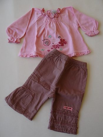 ensemble haut et bas 3mois