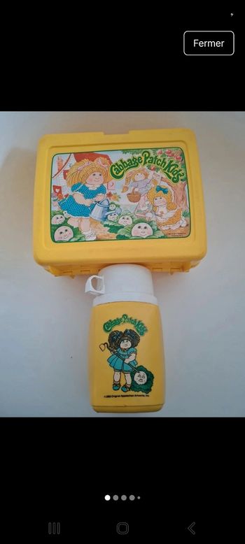 Lunch box cabbage patch kids