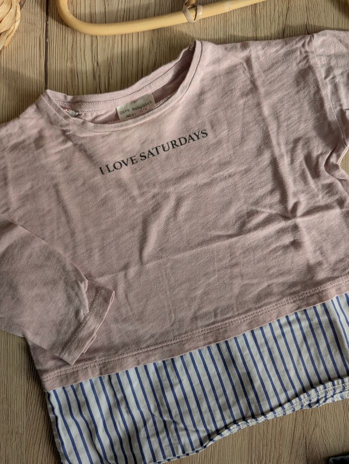 Tshirt 6/9 mois 74cm - photo numéro 2