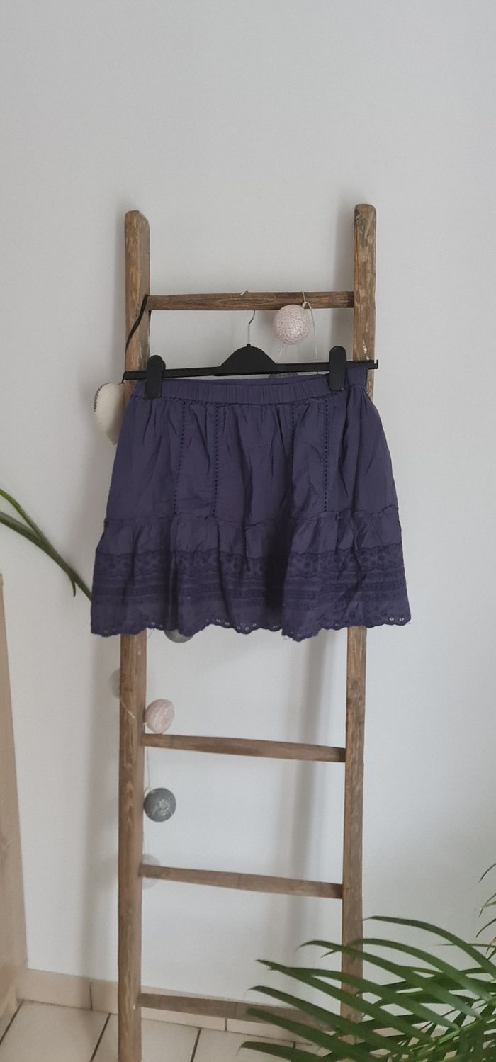 Jupe bleu marine Sud Express taille 40 L - photo numéro 2