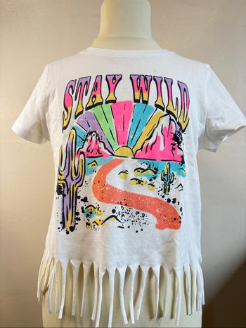 T-shirt fille taille 122