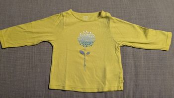 Tee shirt manches longues de la marque Obaibi taille 12 mois 