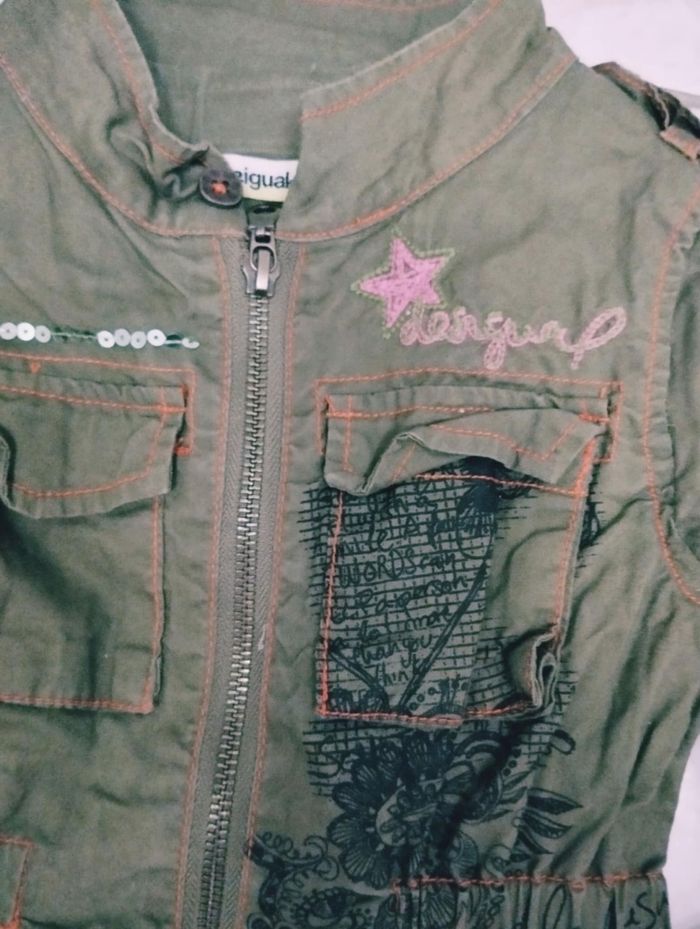 Lot 2 vestes Desigual 4 ans mode tendance fashion - photo numéro 5