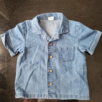 Chemise en jeans