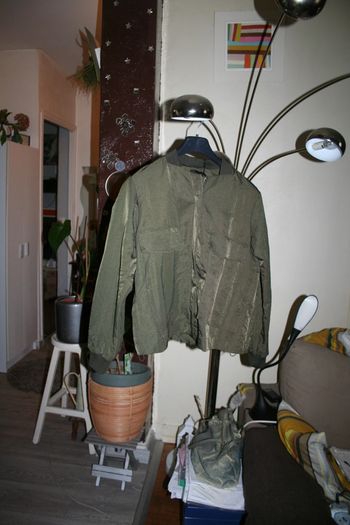 🌸Blouson kaki oversize Taille 40 "Cop Copine"Neuf 🌸