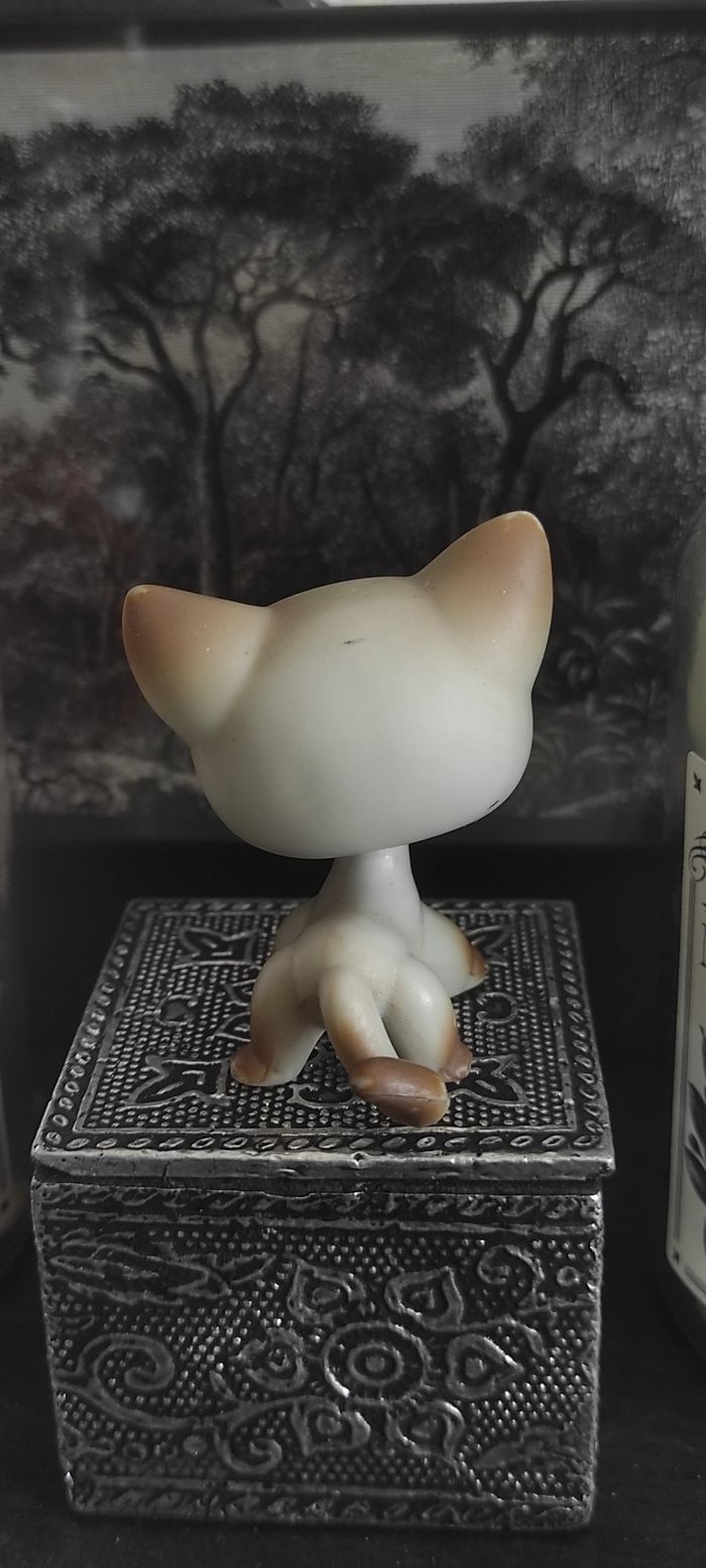 Littlest Petshop Pet Shop LPS Authentic Authentique 391 egyptian shorthair cat - photo numéro 3