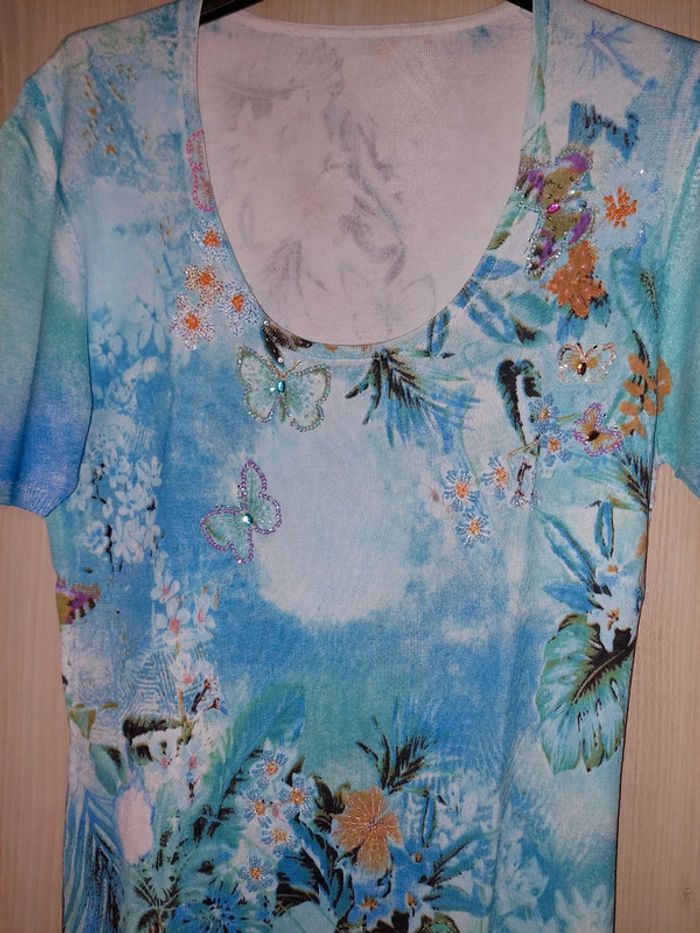 Tee shirt femme T : 40 - photo numéro 2