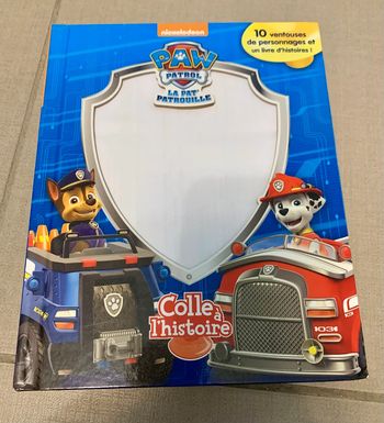 Livre colle à l’histoire Pat Patrouille