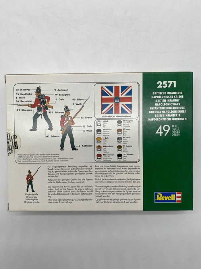 Revell maquette british infantry Napoleonic Wars - photo numéro 2