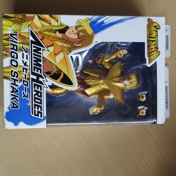 Figurine Saint Seiya - Virgo Shaka - Anime Heroes - Bandai Collection Neuf