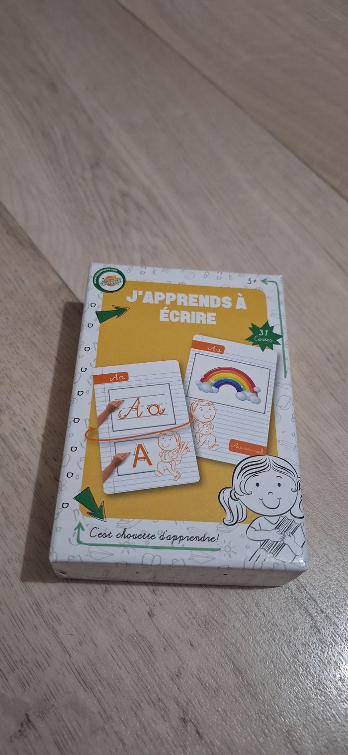 Cartes d’apprentissage de l’écriture – À partir de 5 ans 📝