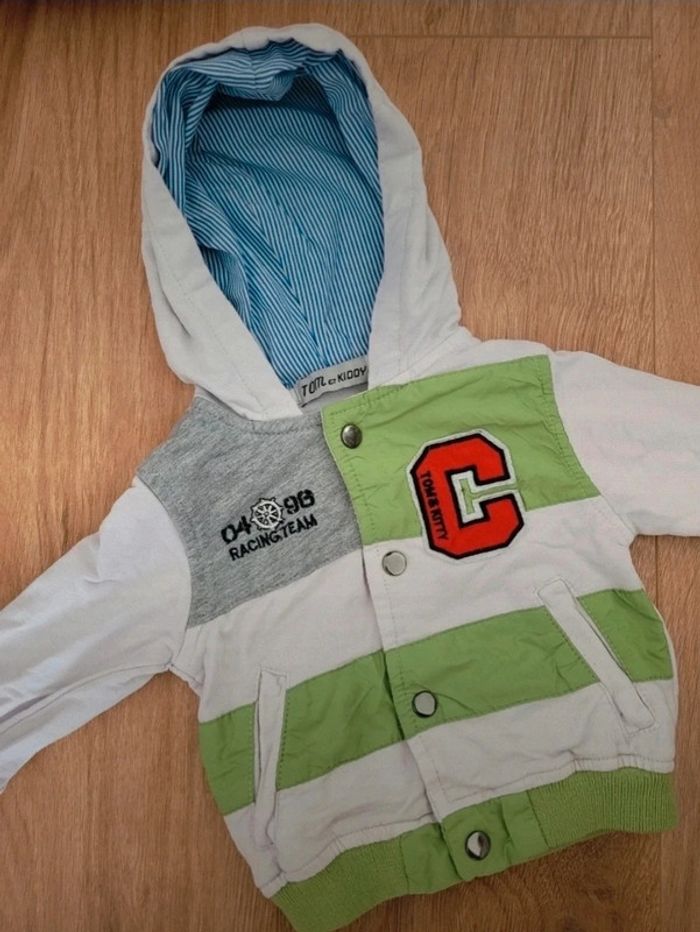 Veste garçon Tom et Kiddy 12 mois
