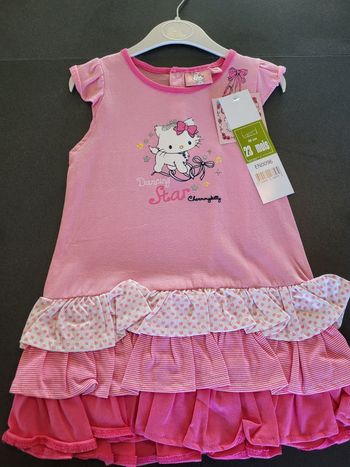 Robe hello Kitty rose  23 mois