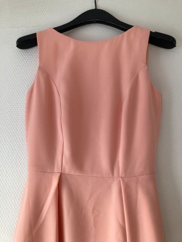 Robe patineuse couleur pêche - photo numéro 4