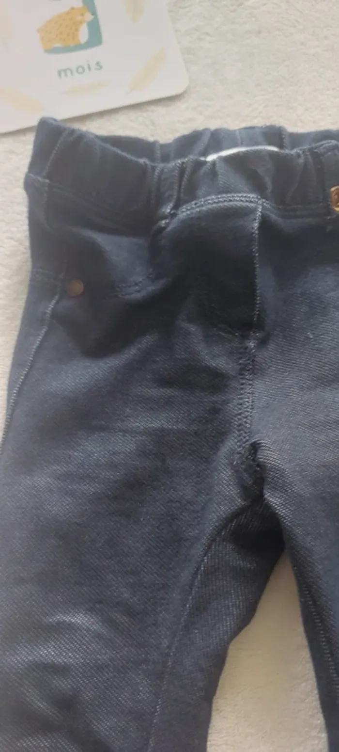 Pantalon leggings fille 9 mois - photo numéro 4