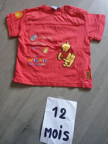 Maillot t-shirt 12mois garçon