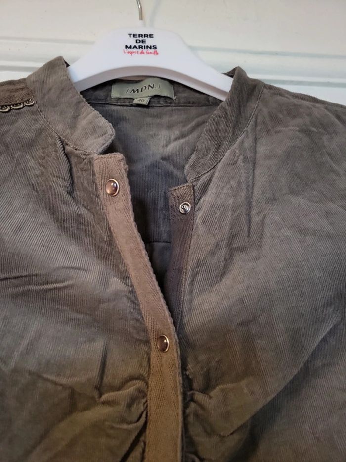 chemise en velour - photo numéro 3