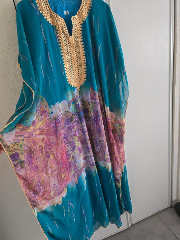 Robe longue abaya légère taille unique neuve - photo numéro 5