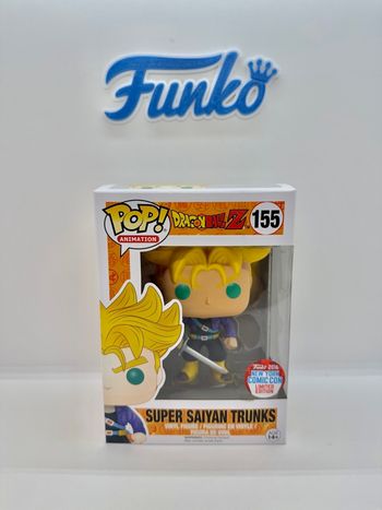 Funko Pop Dragon Ball Z Super Saiyan Trunks 155 NYCC 2016