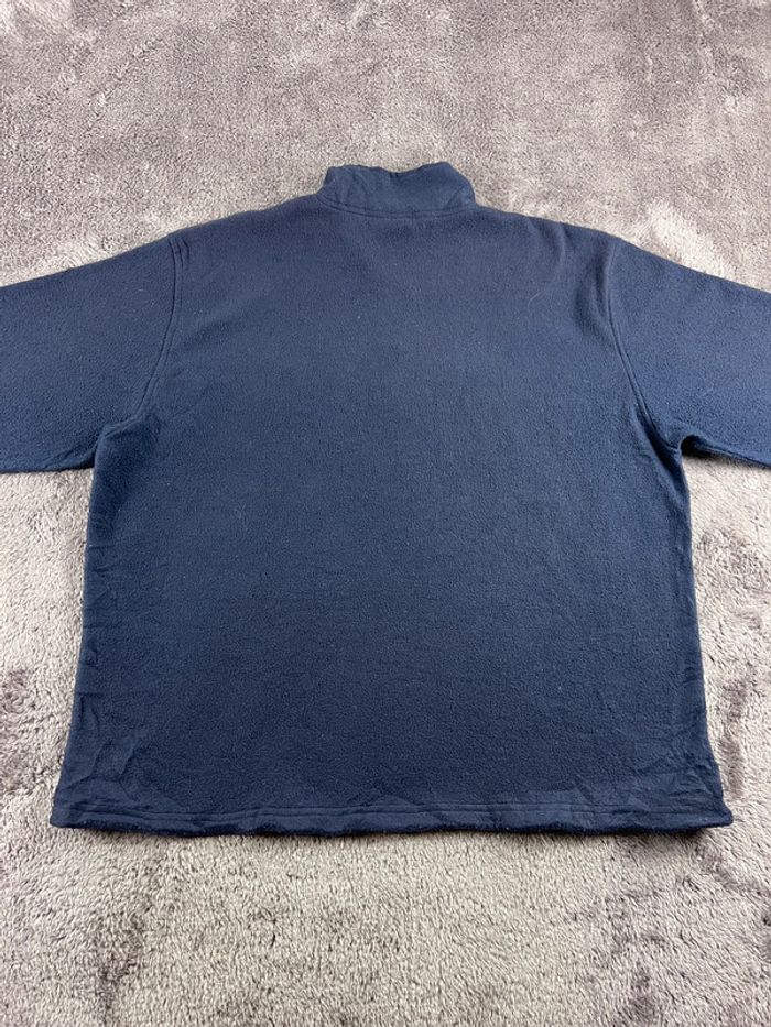 Pull polaire Old Navy quart zip col camionneur bleu marine – Taille XXL - photo numéro 2