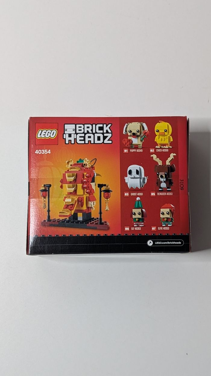 [Lego] Set Brickheadz Dragon Dance Guy 40354 - photo numéro 2