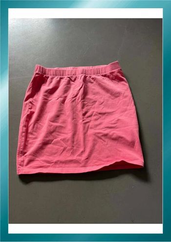 Jupe droite rose taille 36