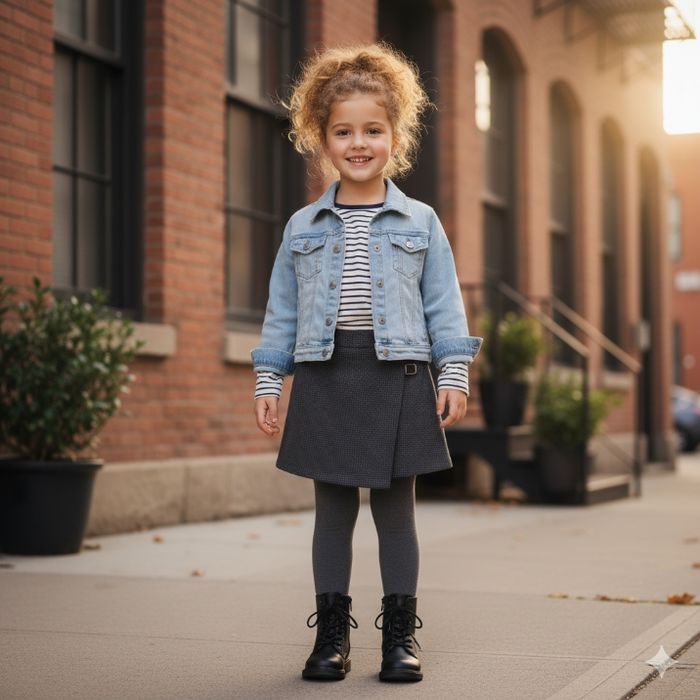 Jupe short portefeuille 6 ans