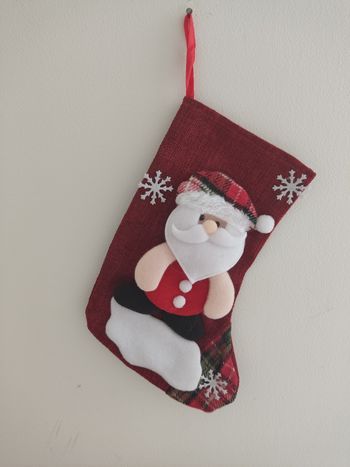 Botte de Noël à suspendre