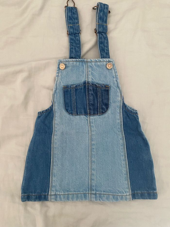 Robe salopette en jean Zara neuve taille 9/12 mois