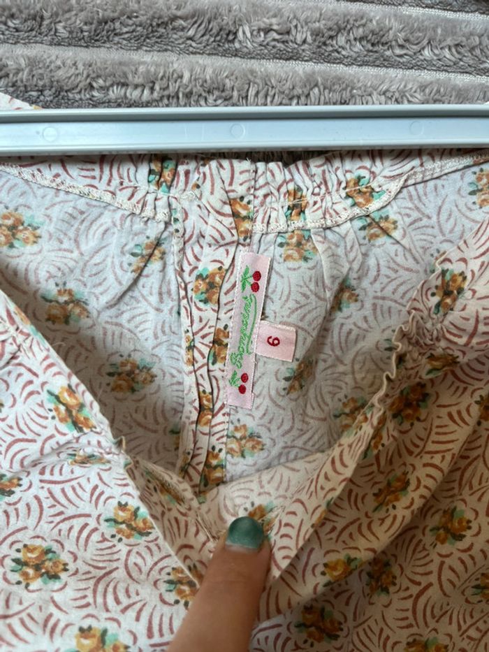 Robe fleurie - Bonpoint - 6 ans - photo numéro 4