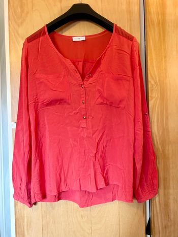 Chemisier fluide cache cache femme 