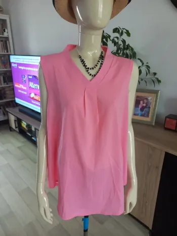 Débardeur femme rose, léger XL