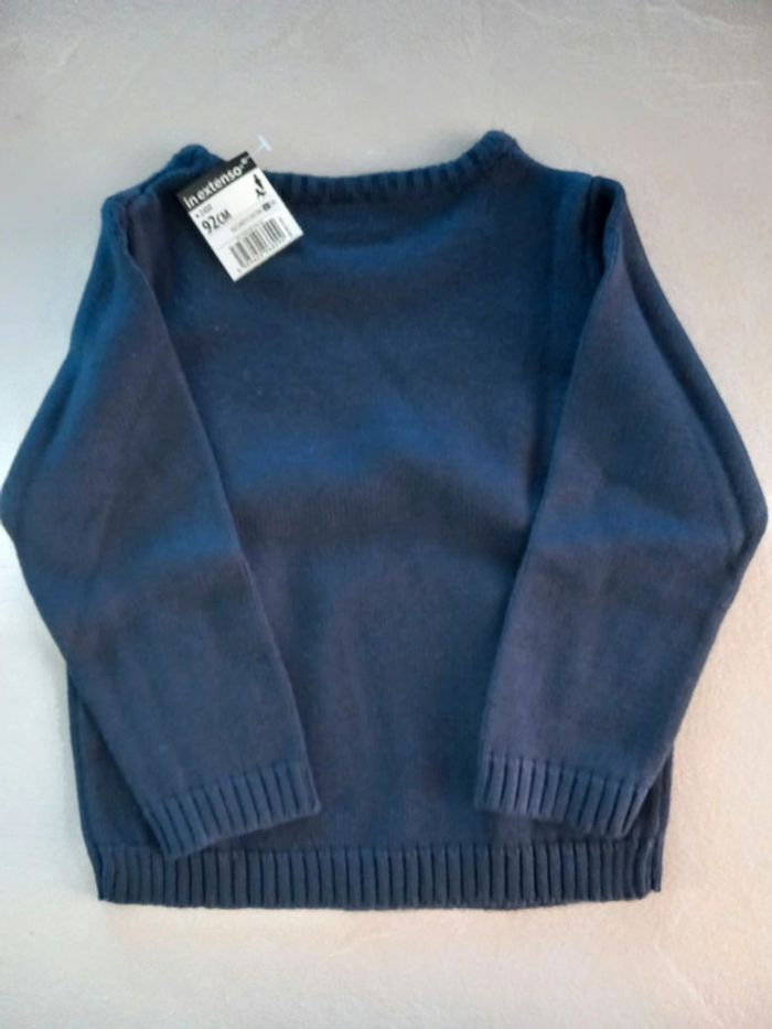 Pull bleu - photo numéro 2