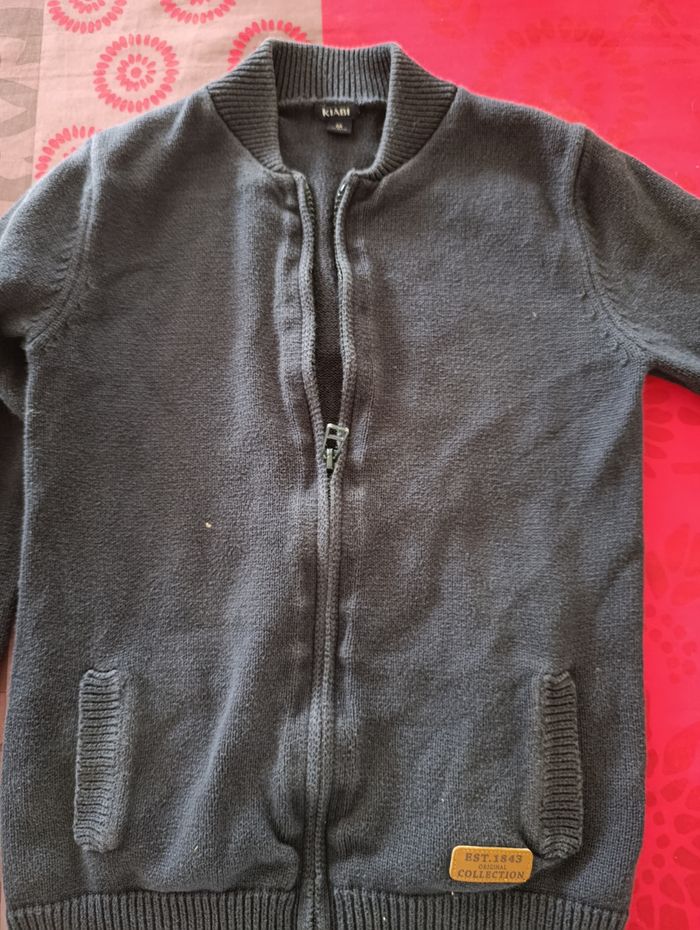 Gilet Kiabi bleu  8 ans