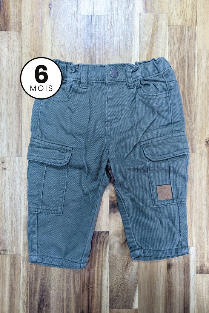 Pantalon Cargo Vert - Creeks bébé 6 mois