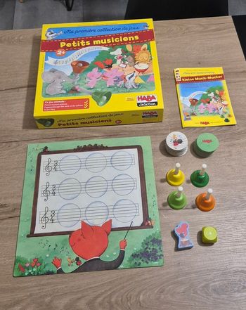 Boîte de jeux Petits musiciens Haba