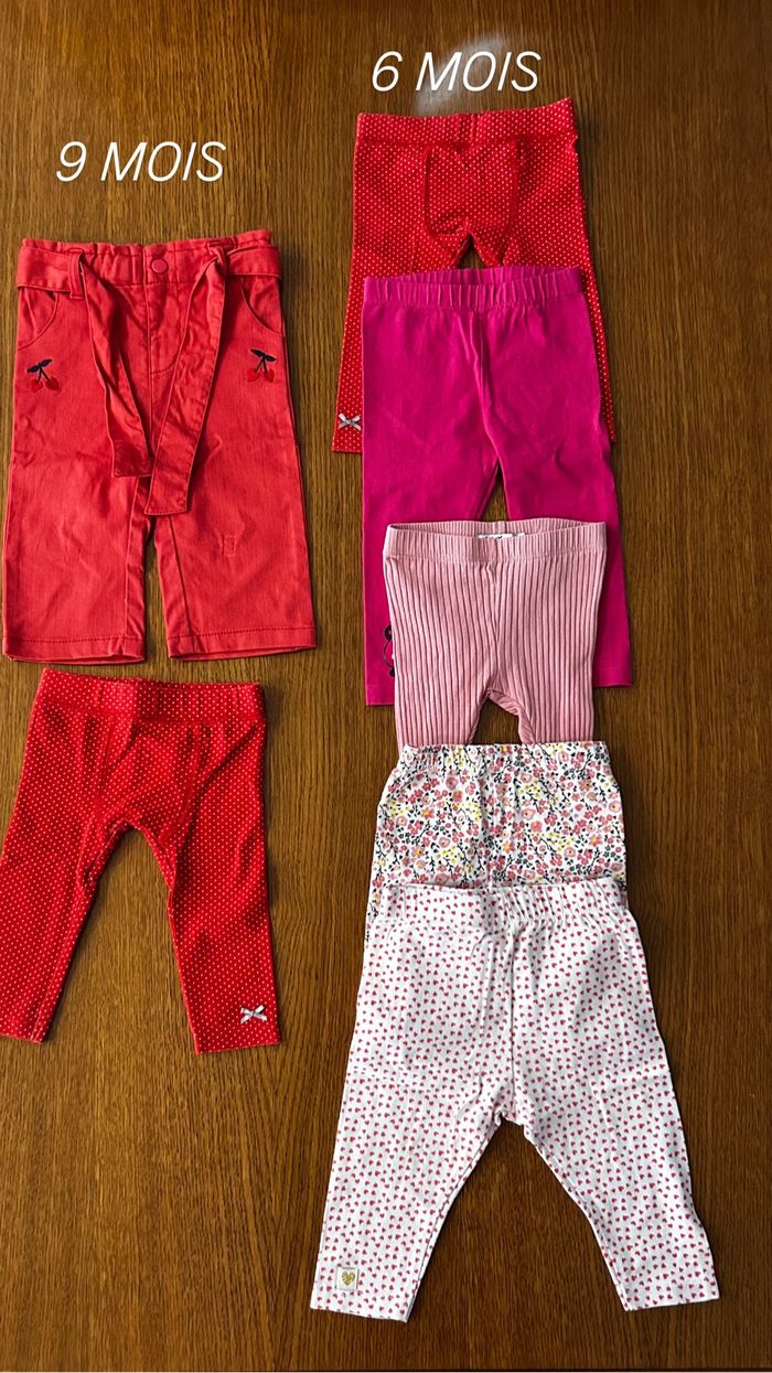 LOT 100 vêtements fille 6 mois - photo numéro 9