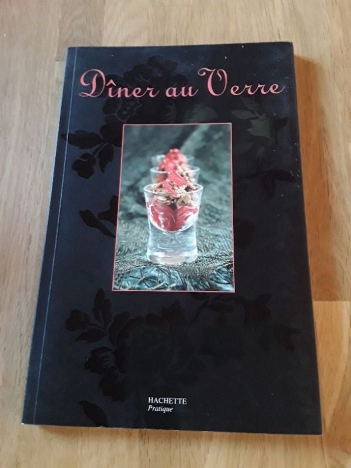 Livre : Diner au verre