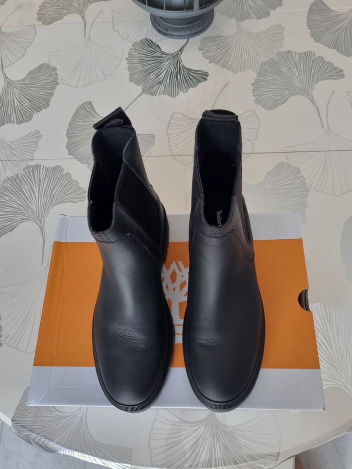 Timberland Cortica Valley Mid Chelsea Boot – Jet Black 🖤 - photo numéro 3