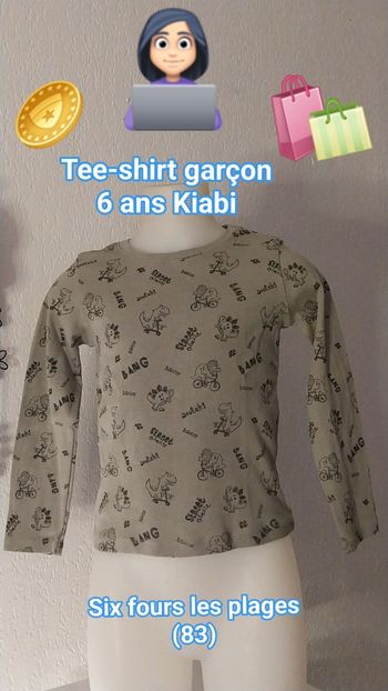 Tee-shirt 6 ans garçon Kiabi
