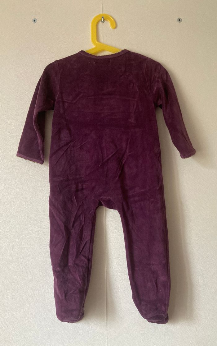 pyjama grenouillère brodé petite boule d'amour taille 2 ans - photo numéro 2